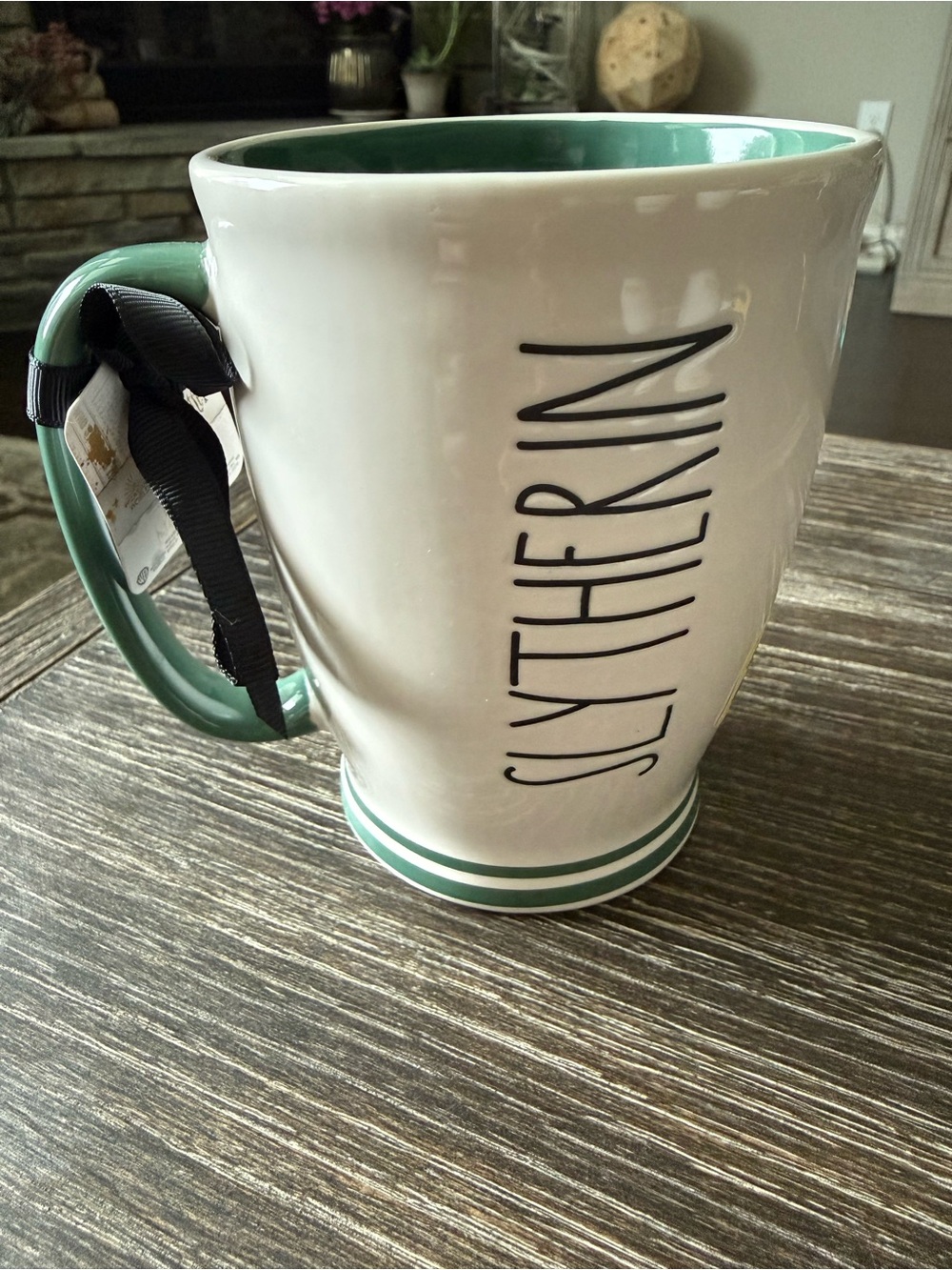 NWT Rae Dunn Harry Potter SLYTHERIN mug